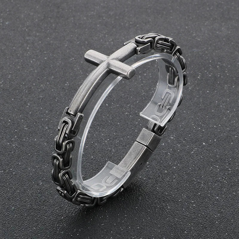 Chain Cross Bracelet