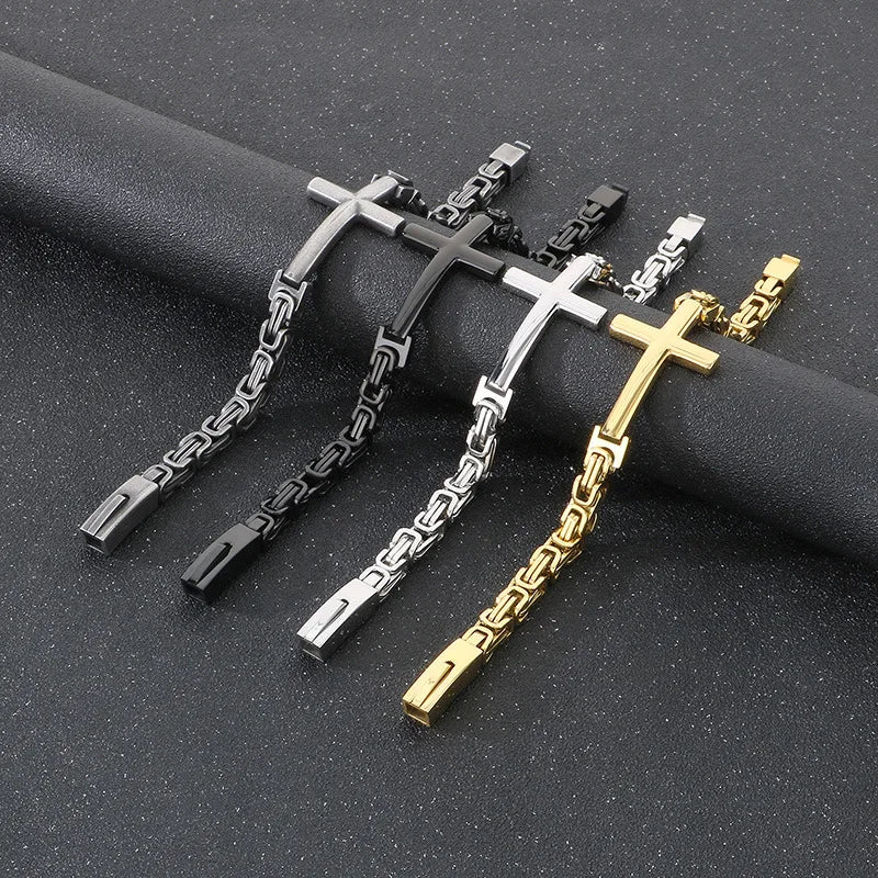 Chain Cross Bracelet