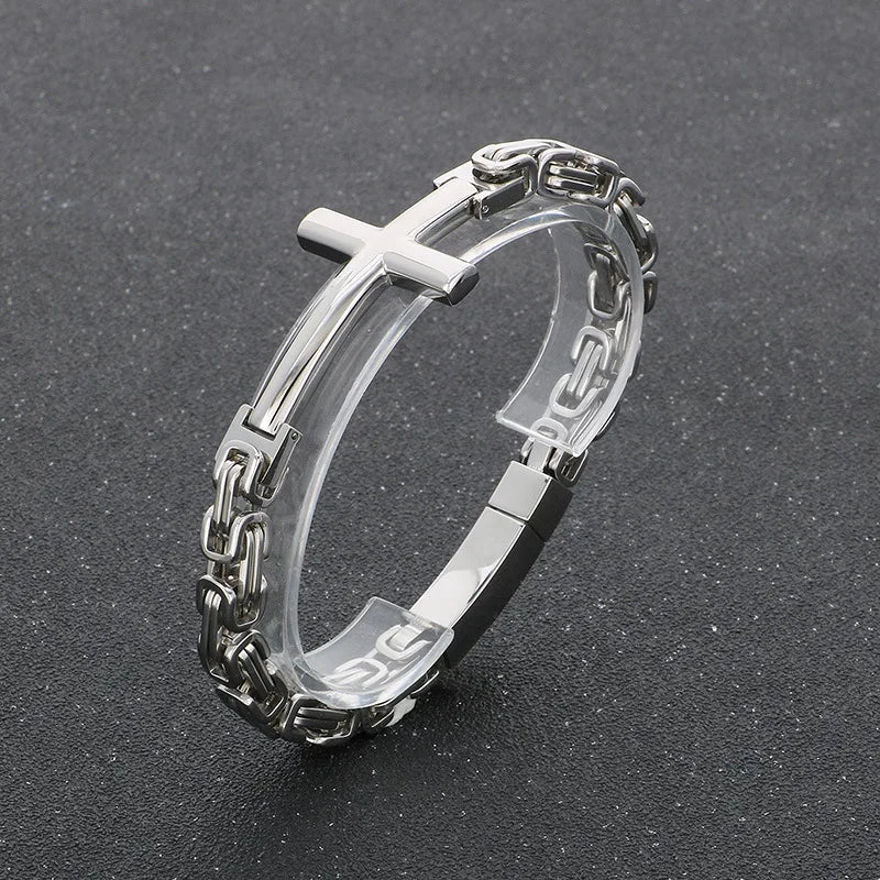 Chain Cross Bracelet