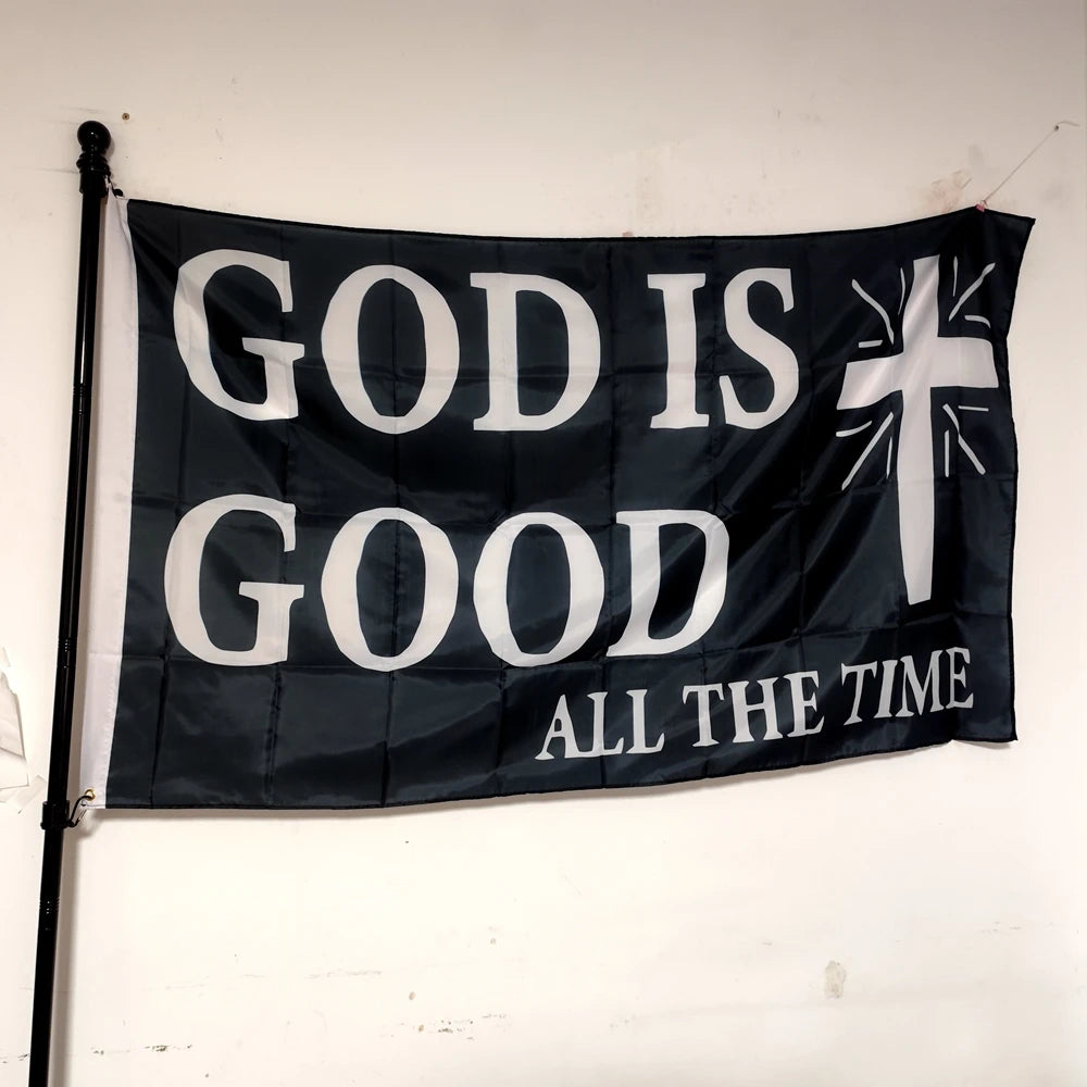 Jesus Cross Flag Polyester 90x150cm