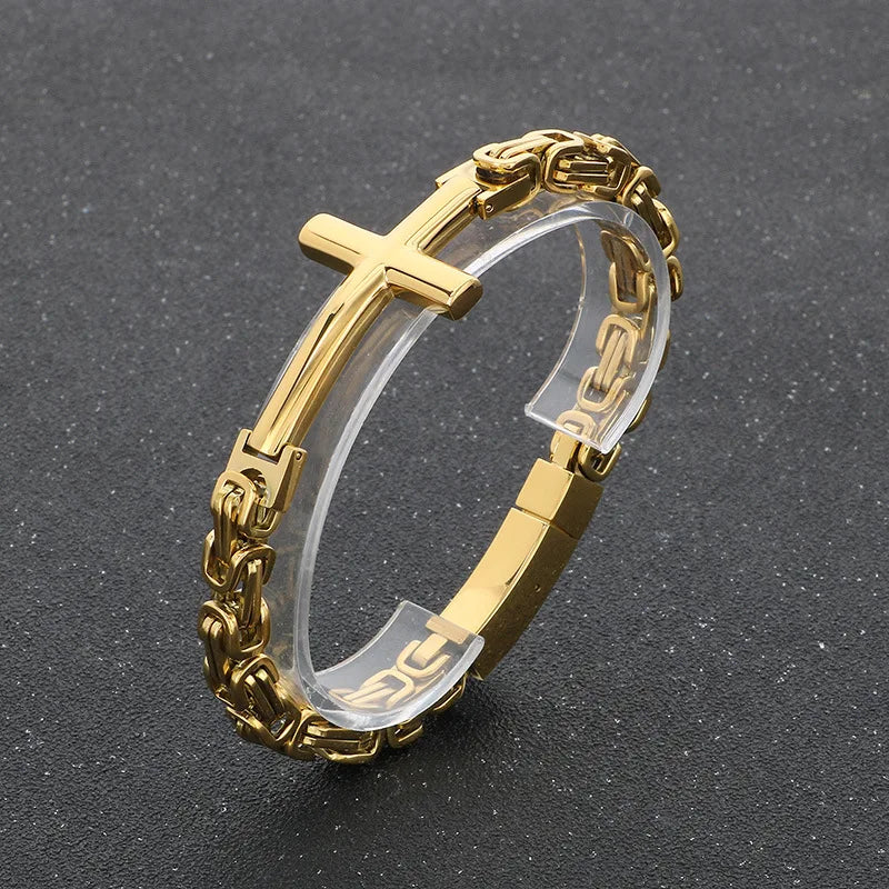 Chain Cross Bracelet