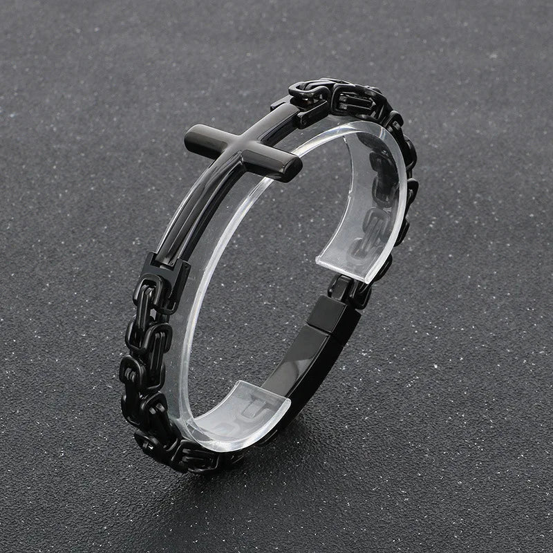 Chain Cross Bracelet